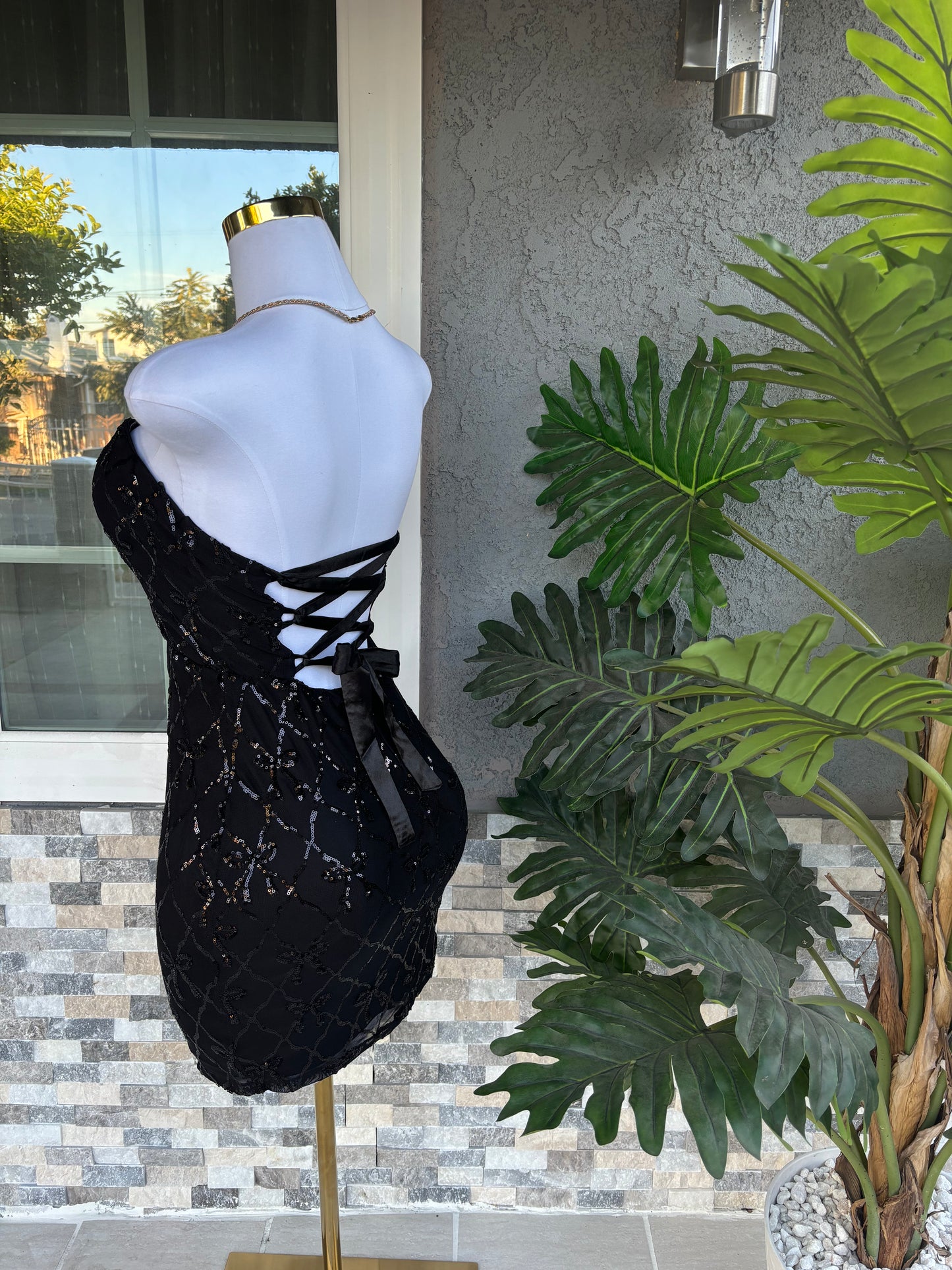 Black Coquette Dress