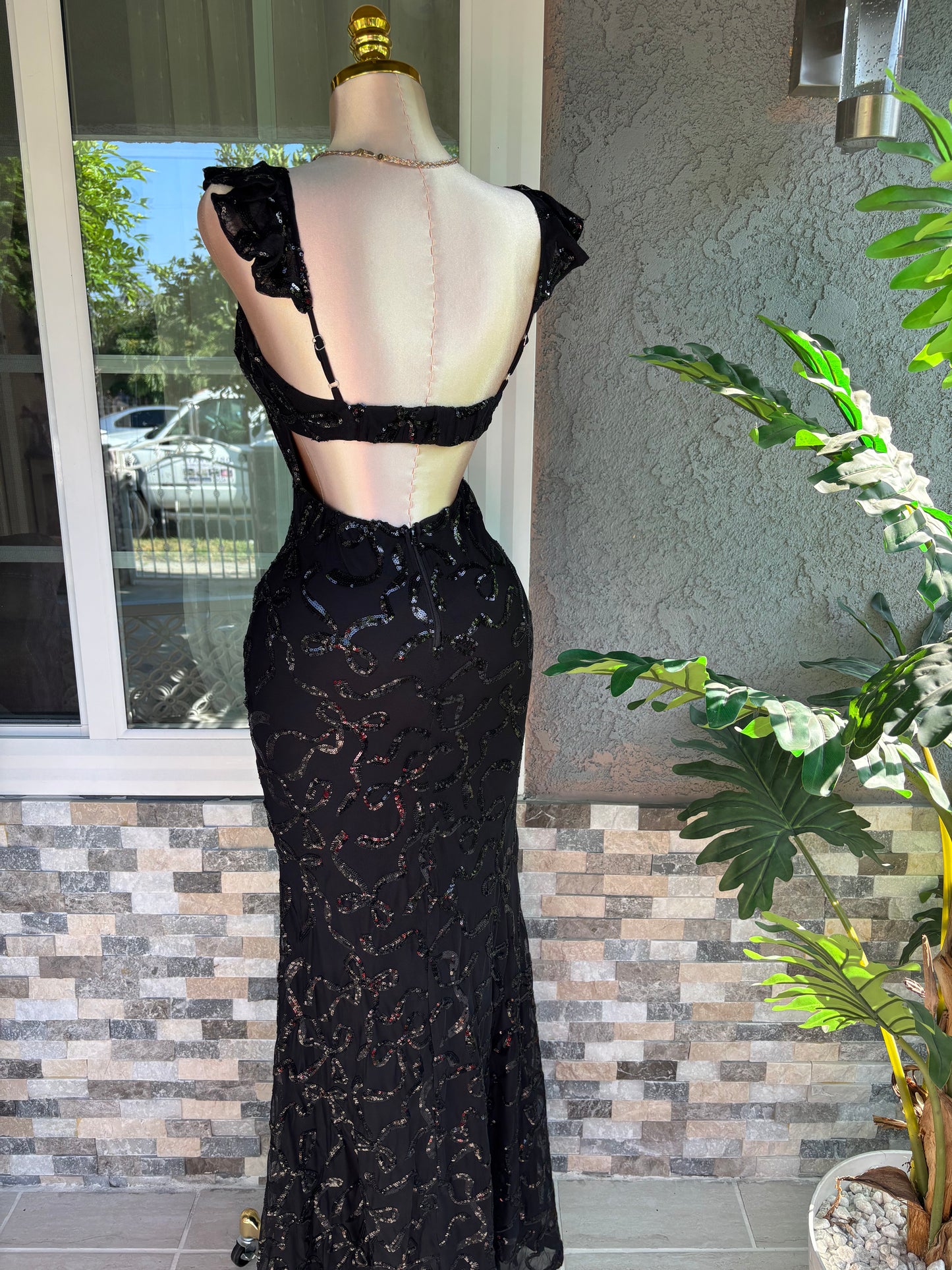 Sofi Coquette Dress - Black