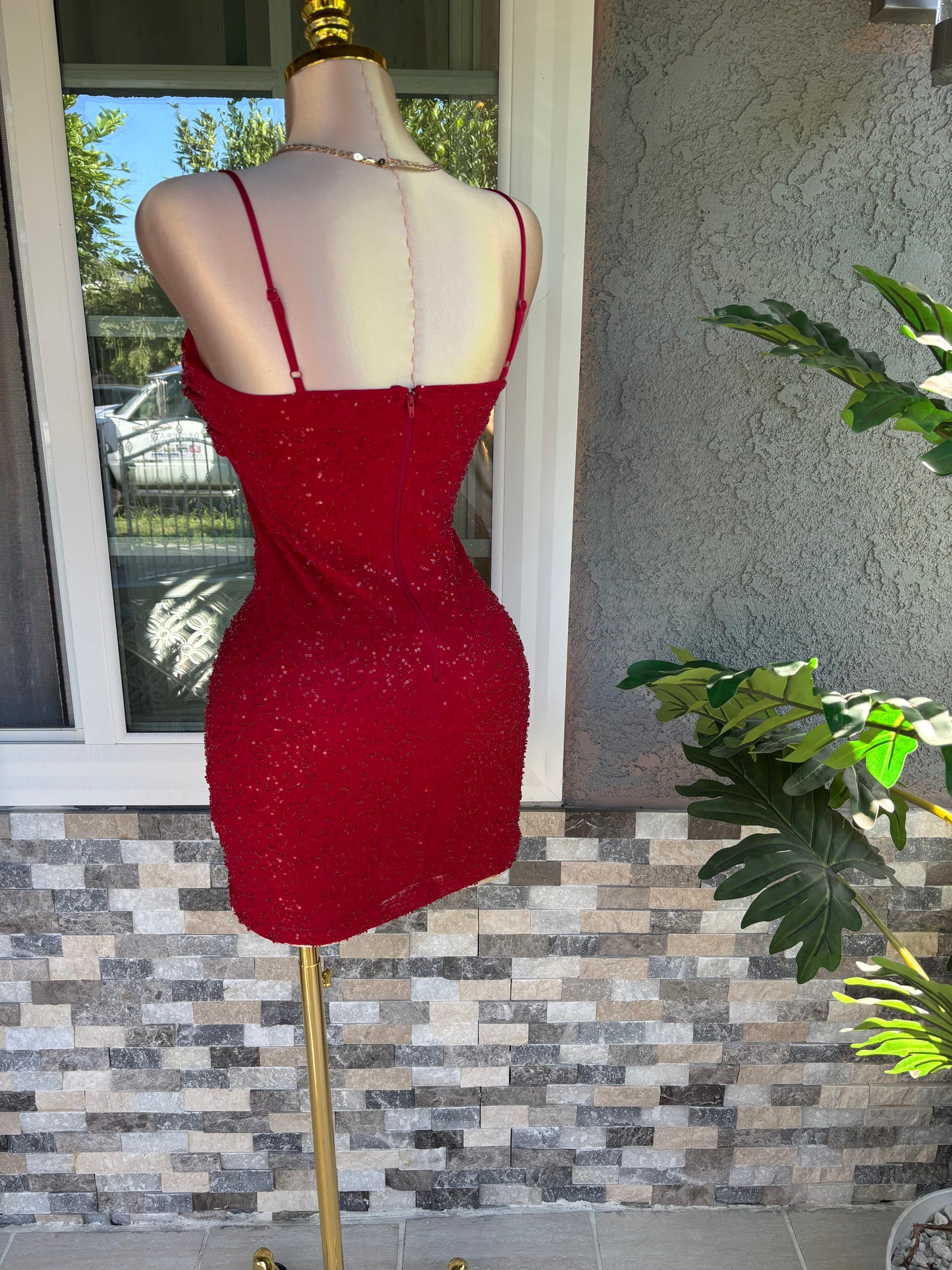 Estrellita Dress - Red