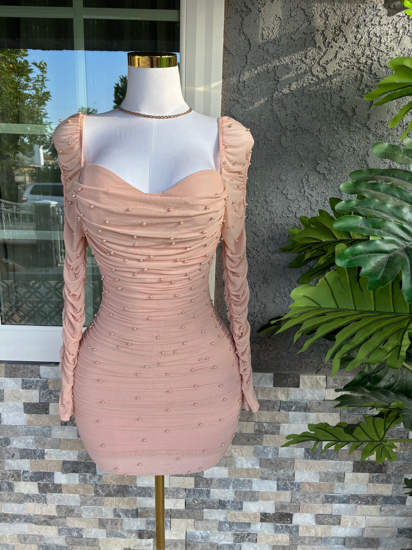 Cassidy Dress - Pale Pink