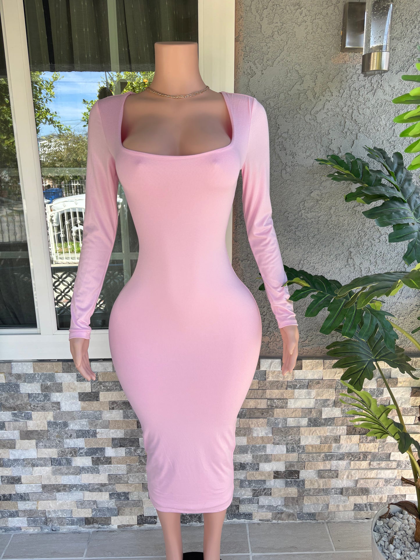 Jade Dress - Pink