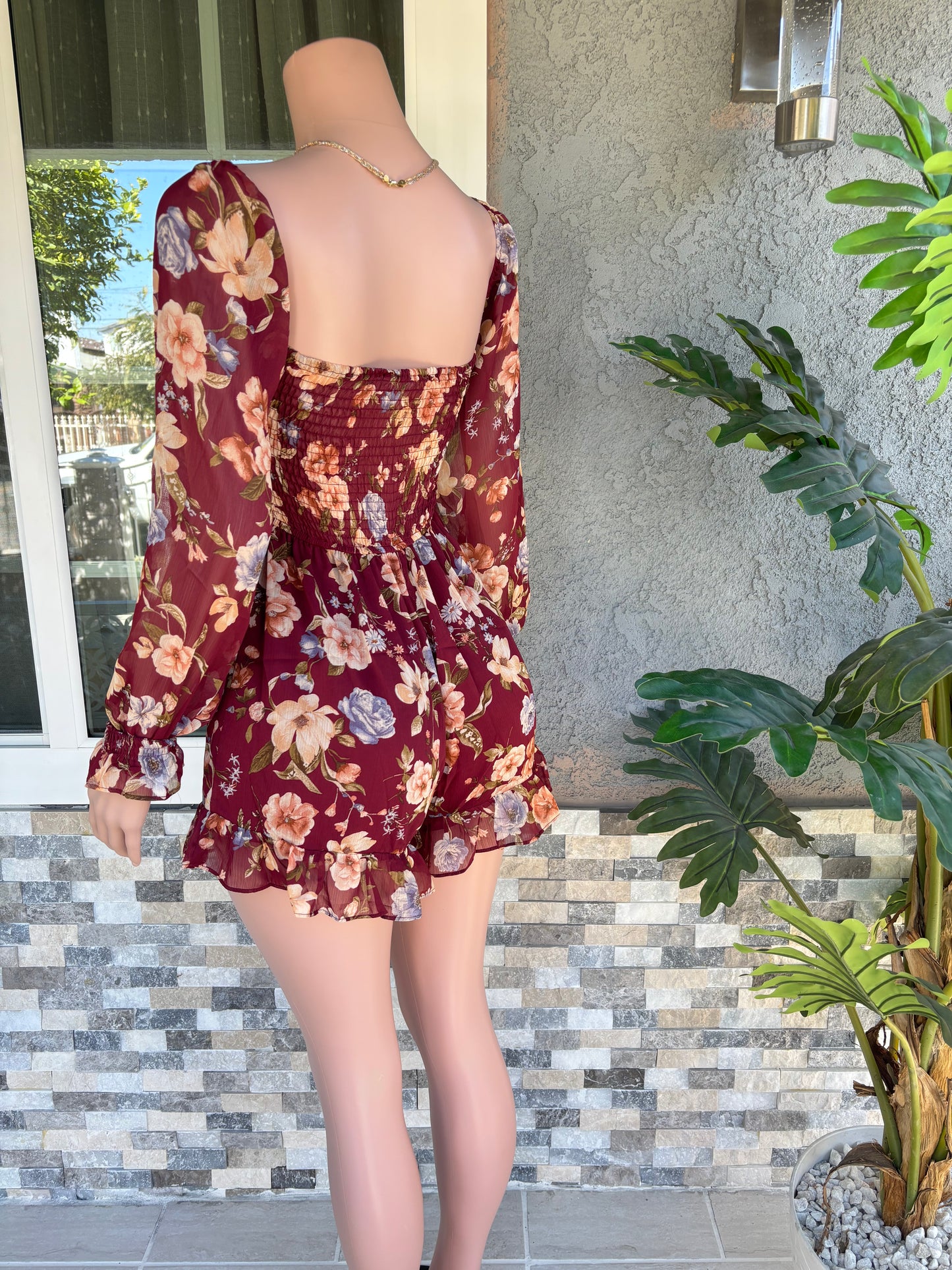 Kathy Floral Romper