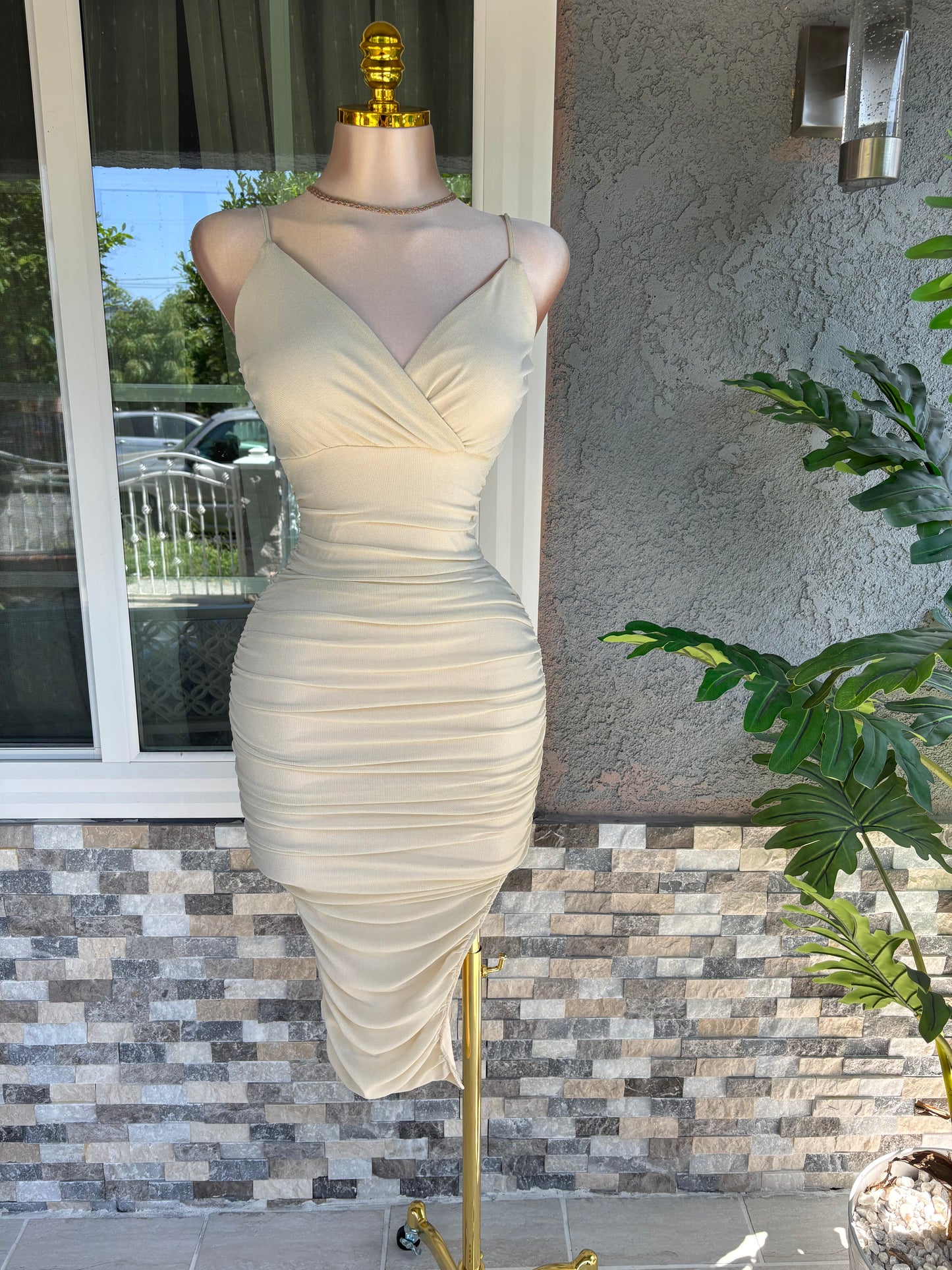 Yasmine Dress - Cream