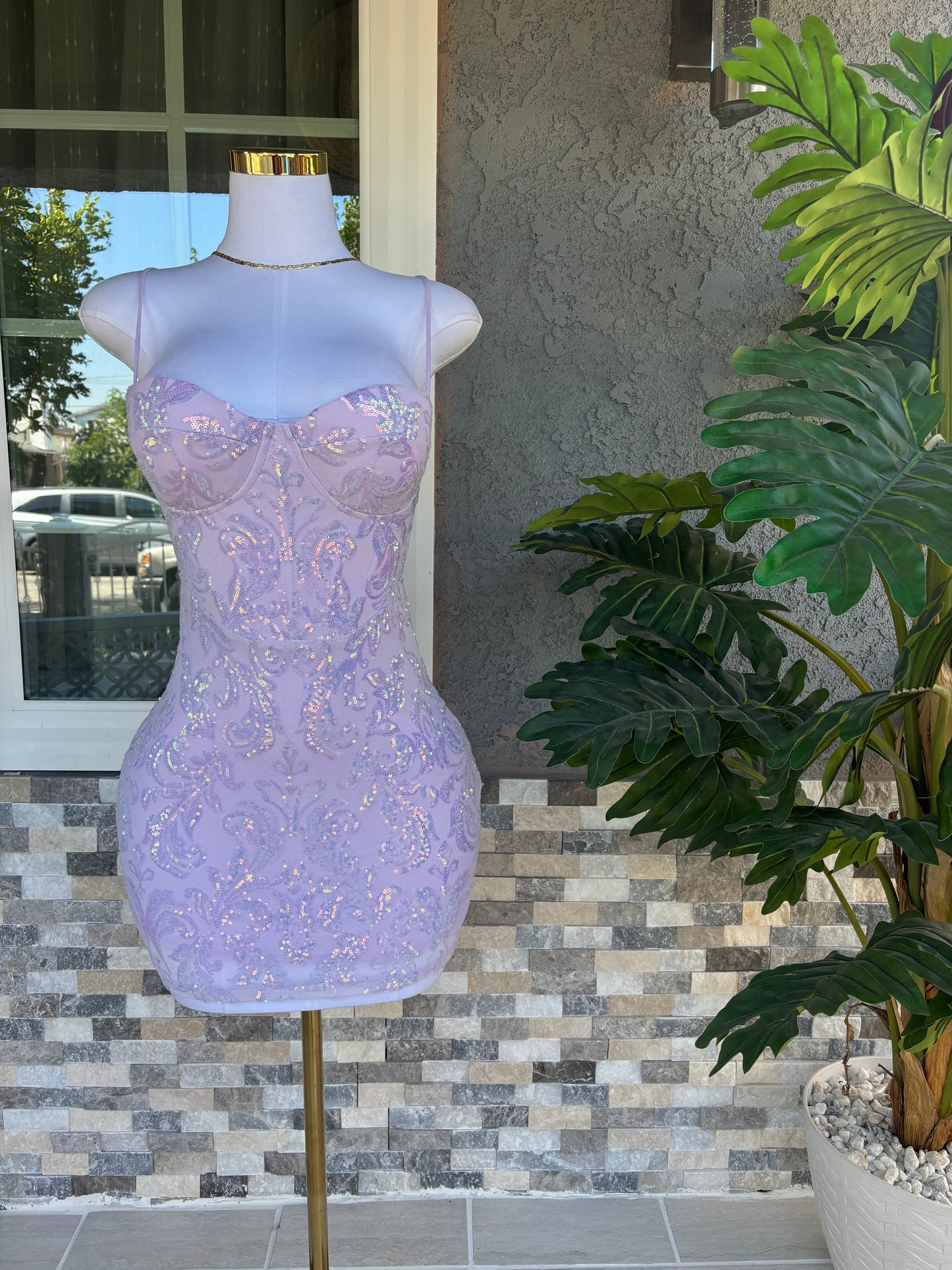 Berenice Dress - Lavender