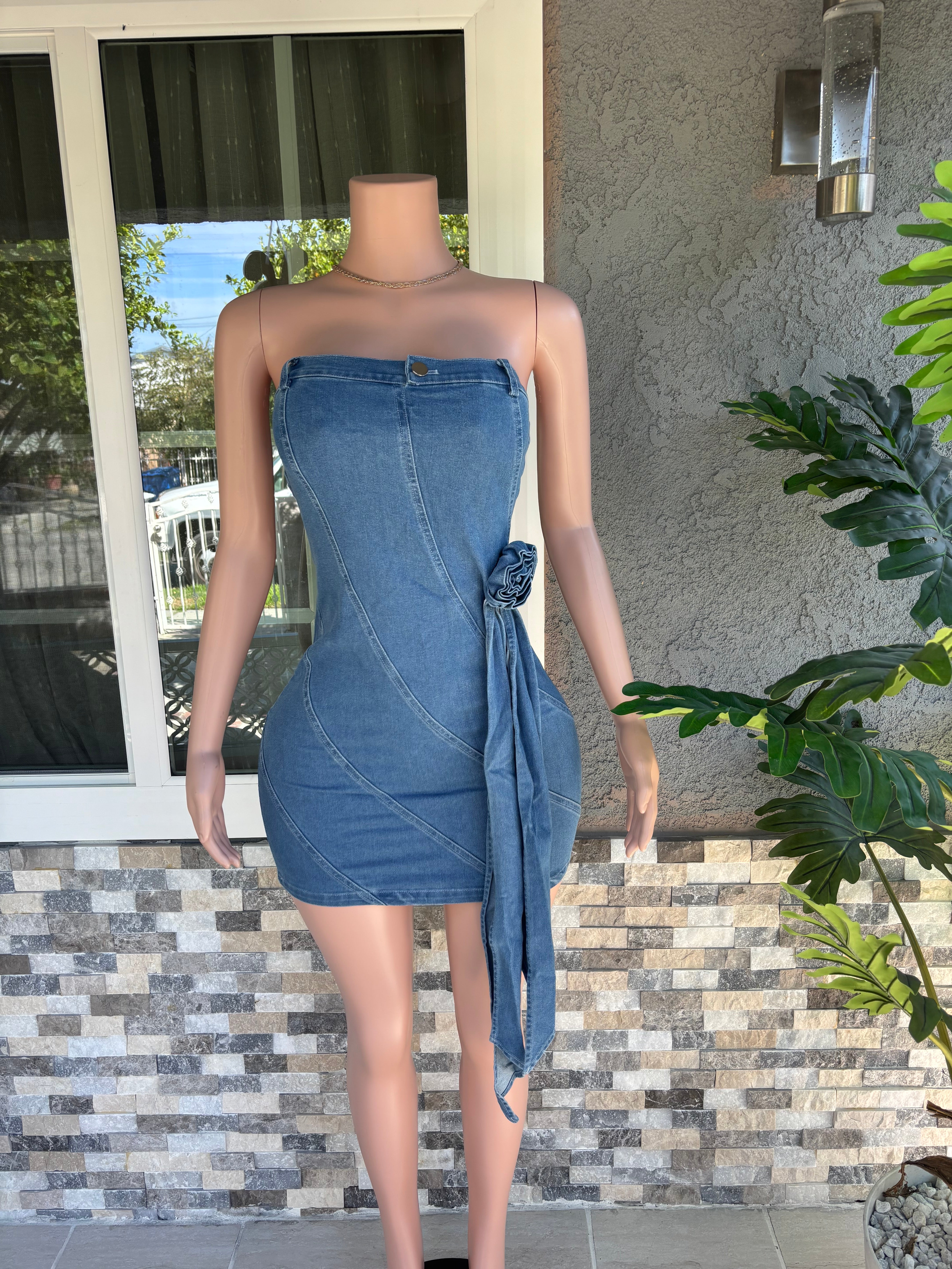 denim sexy dress Denim Dress – Pretty City Girlz