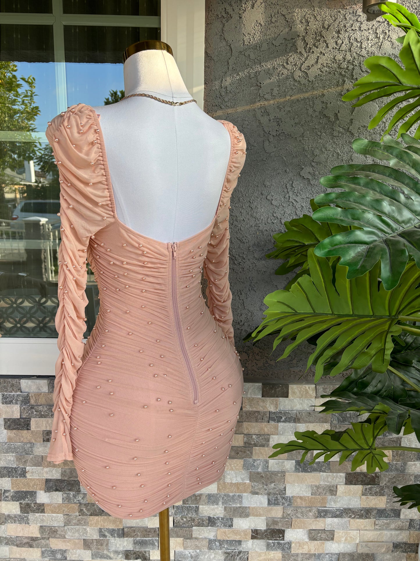 Cassidy Dress - Pale Pink