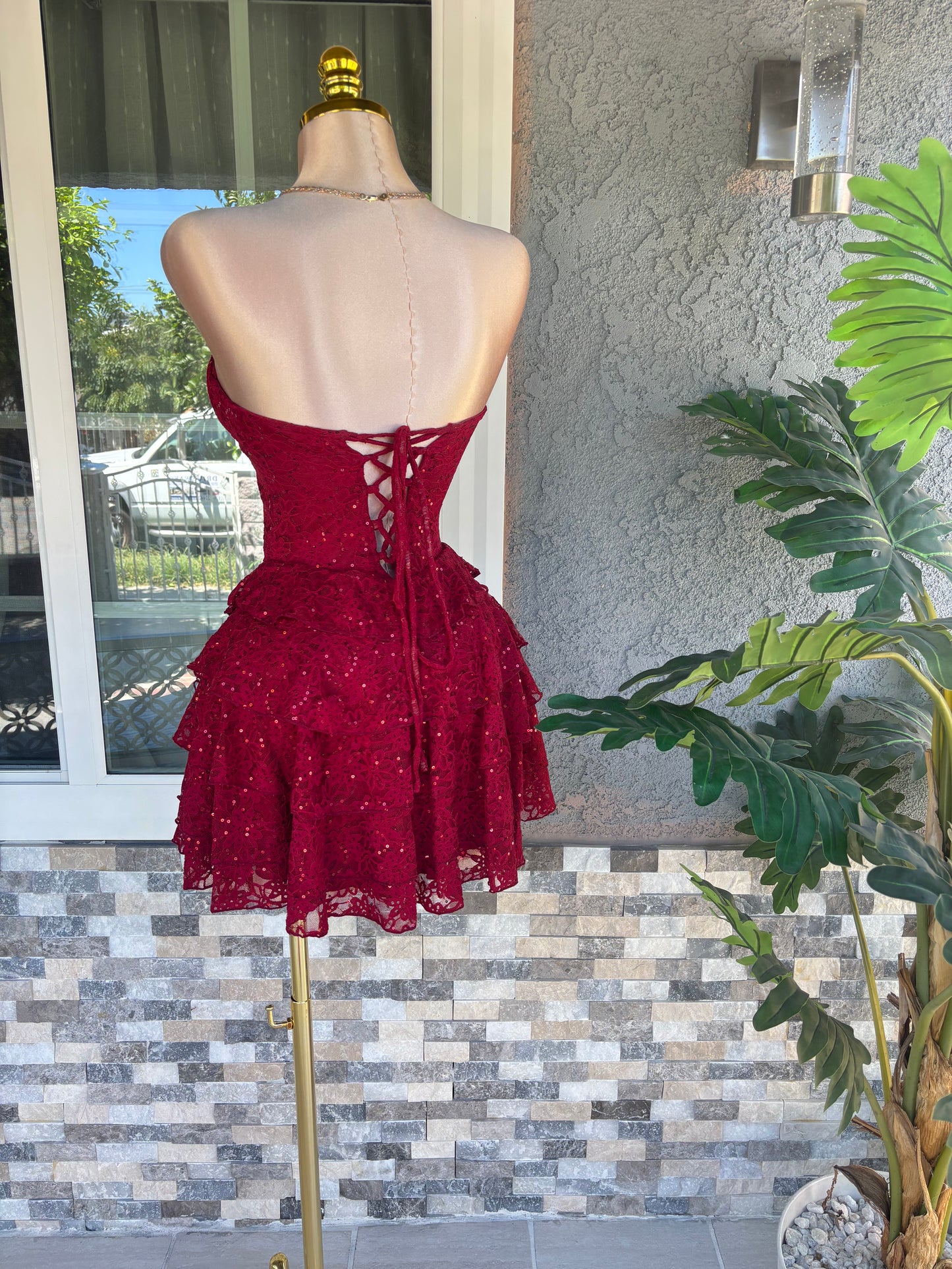 Daisy Dress - Red