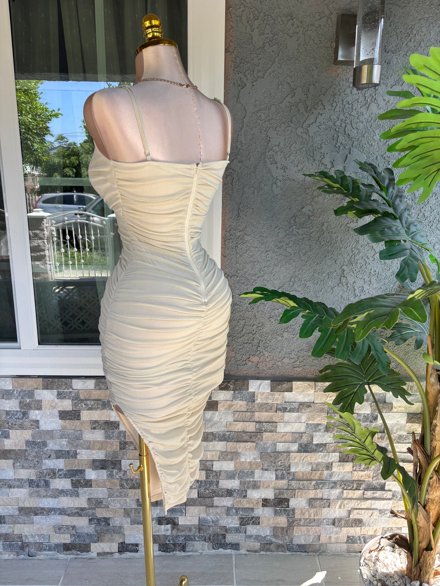 Yasmine Dress - Cream