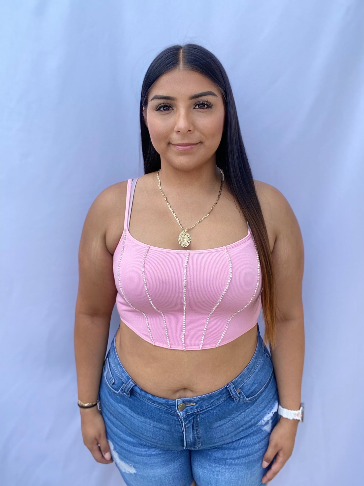 Jazlene Top - Pink
