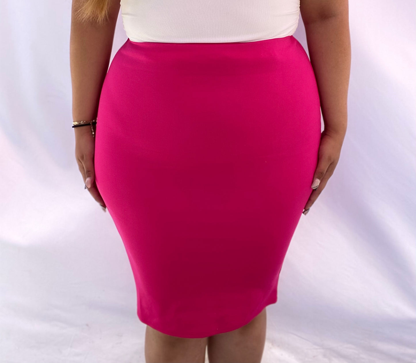Kareli Skirt - Fuchsia