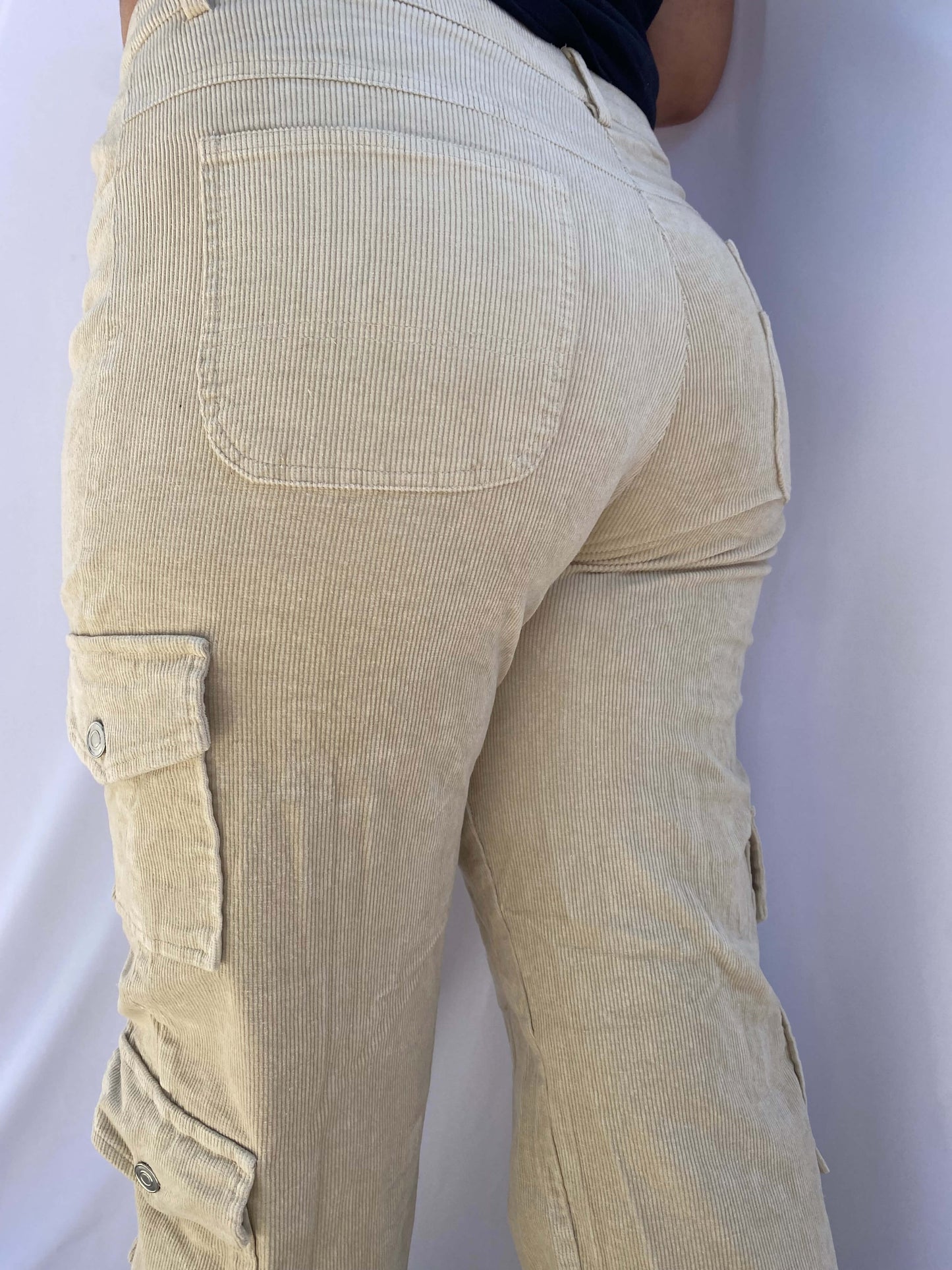 Corduroy Cargo - Cream