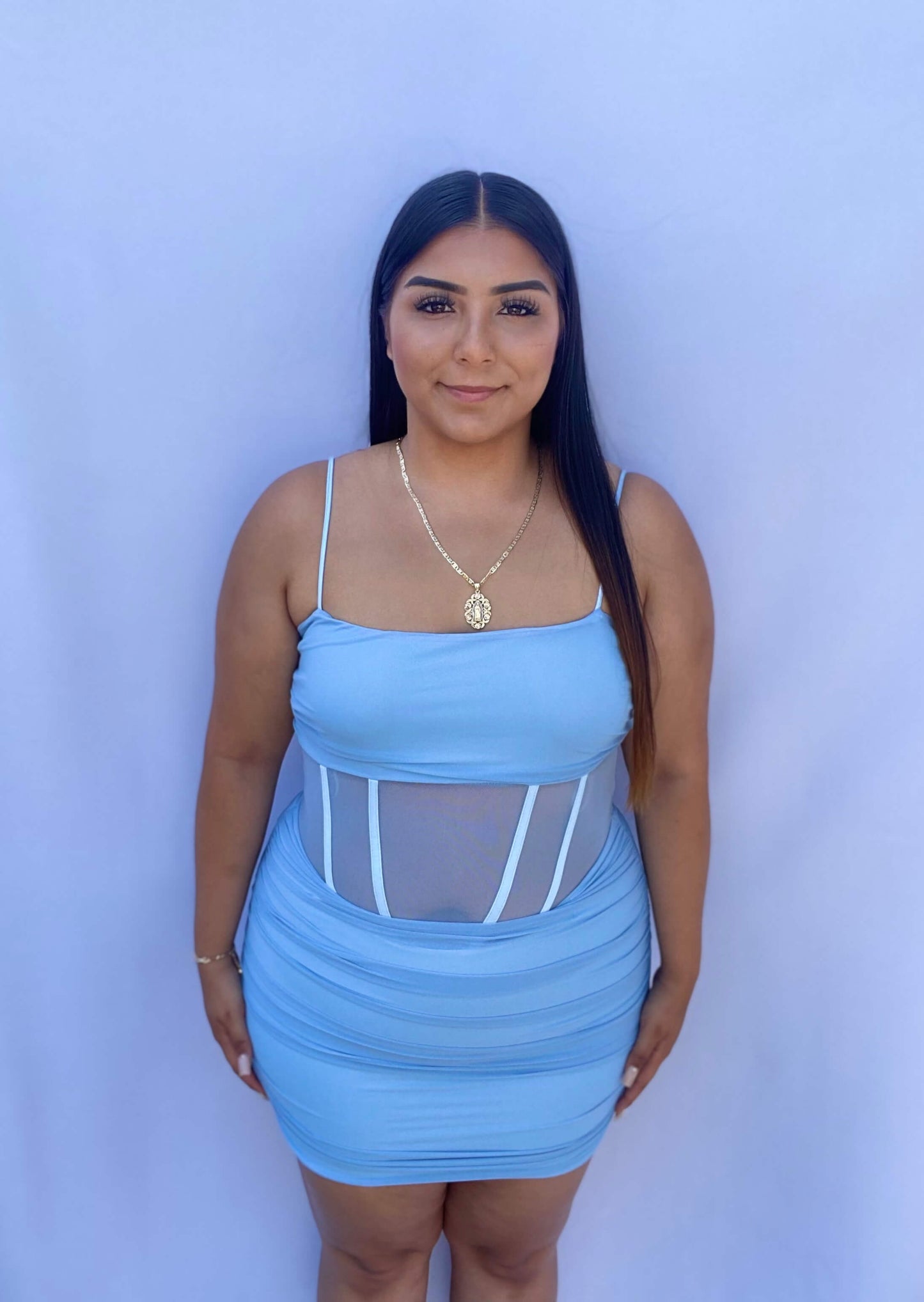 Arianna Dress - Blue