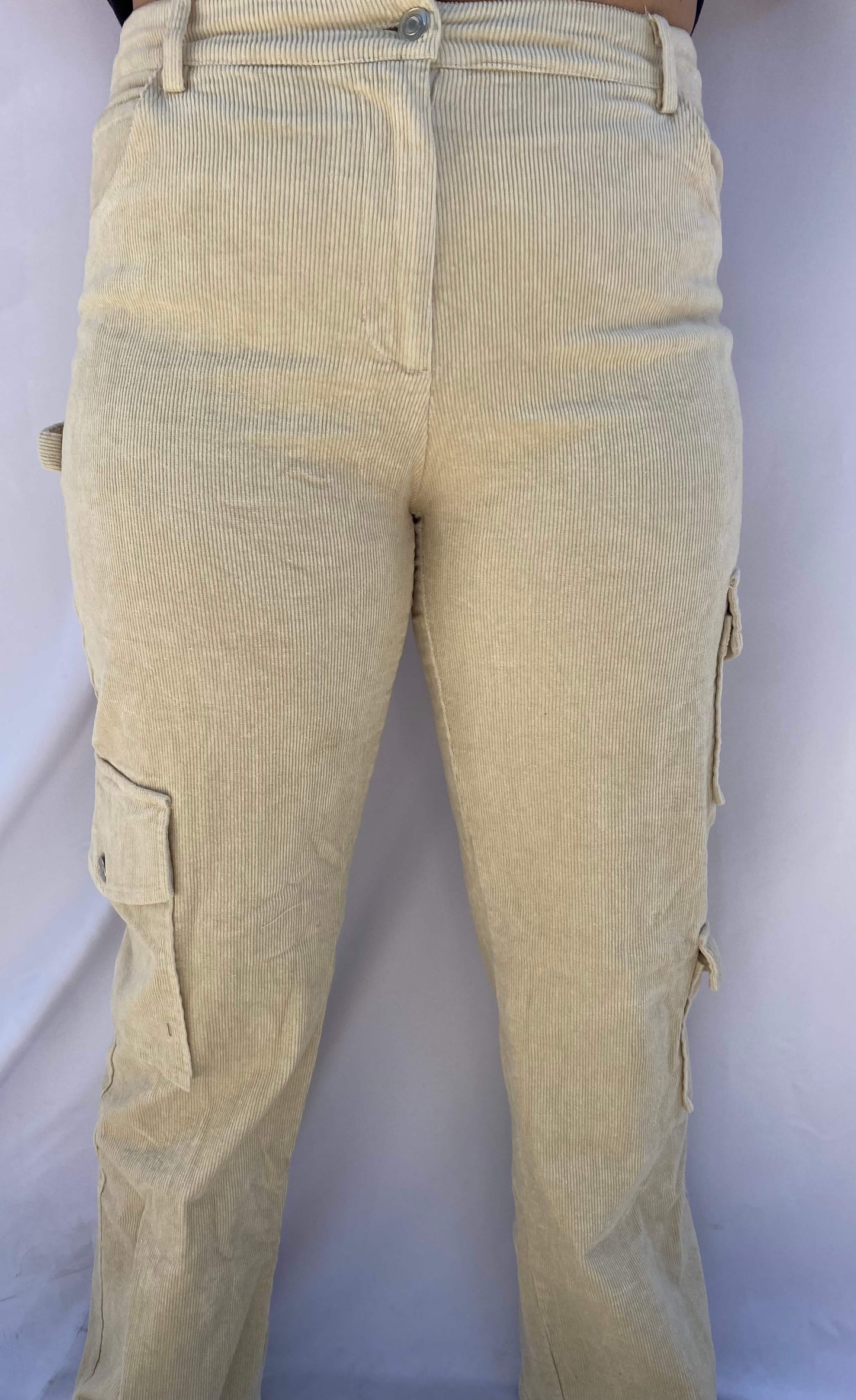 Corduroy Cargo - Cream