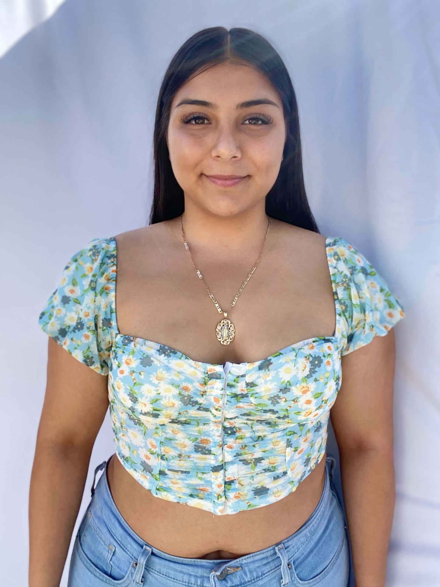 Maria Top - Blue