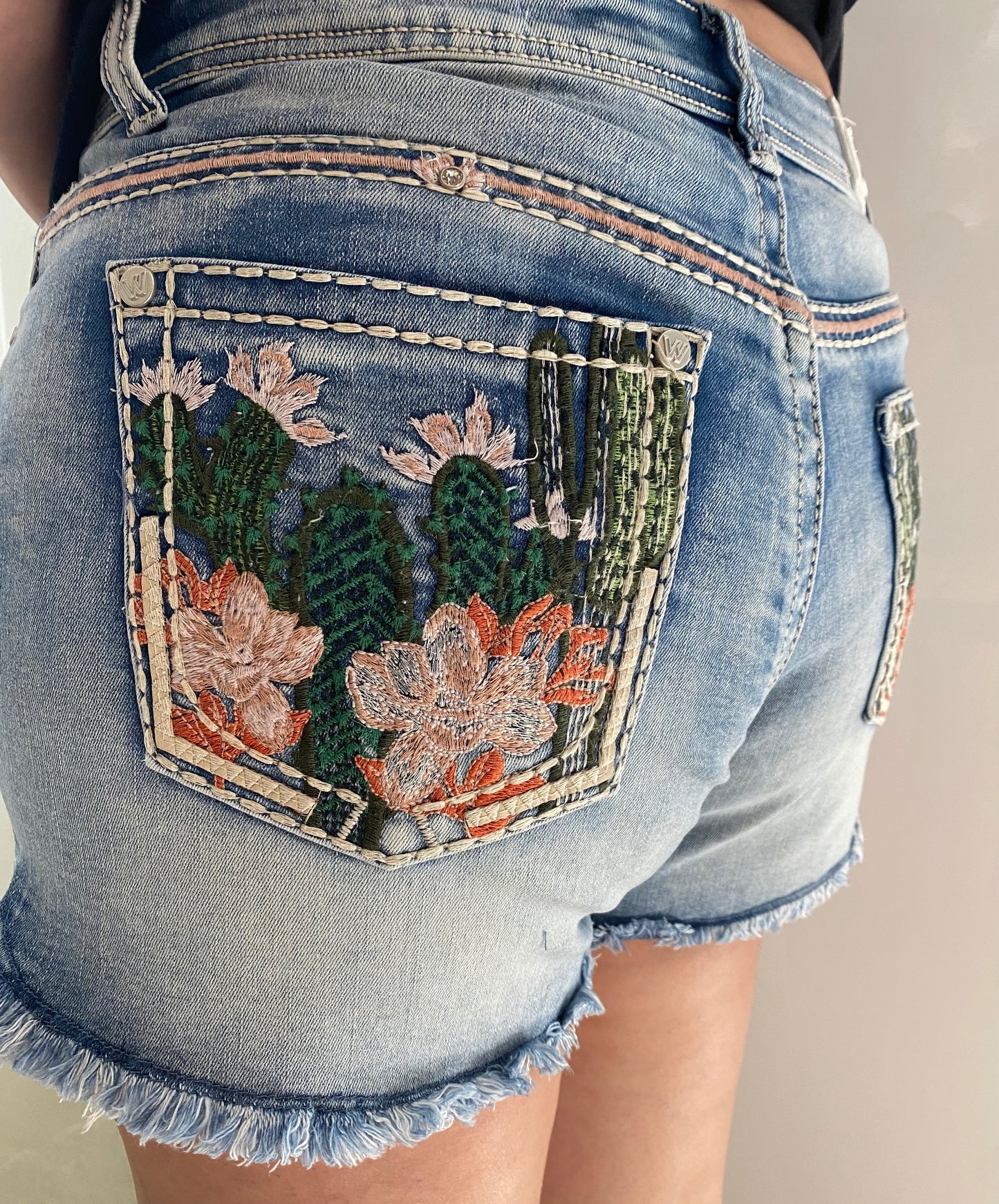 Cactus Bling Shorts
