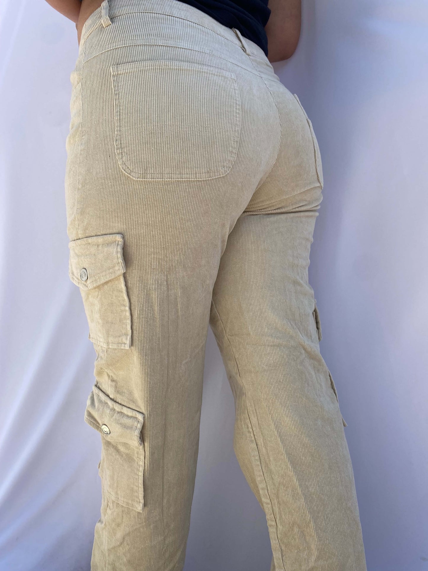 Corduroy Cargo - Cream