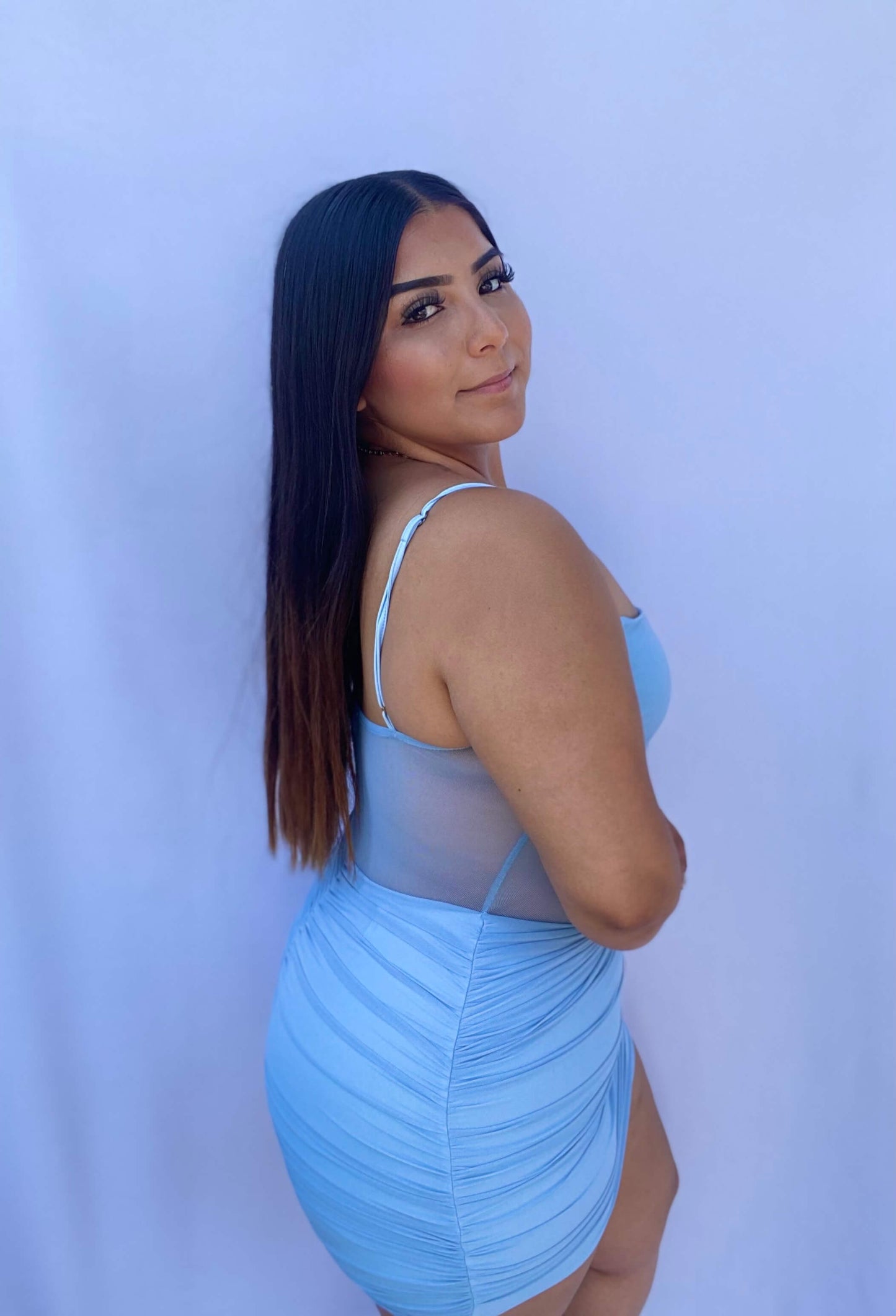 Arianna Dress - Blue