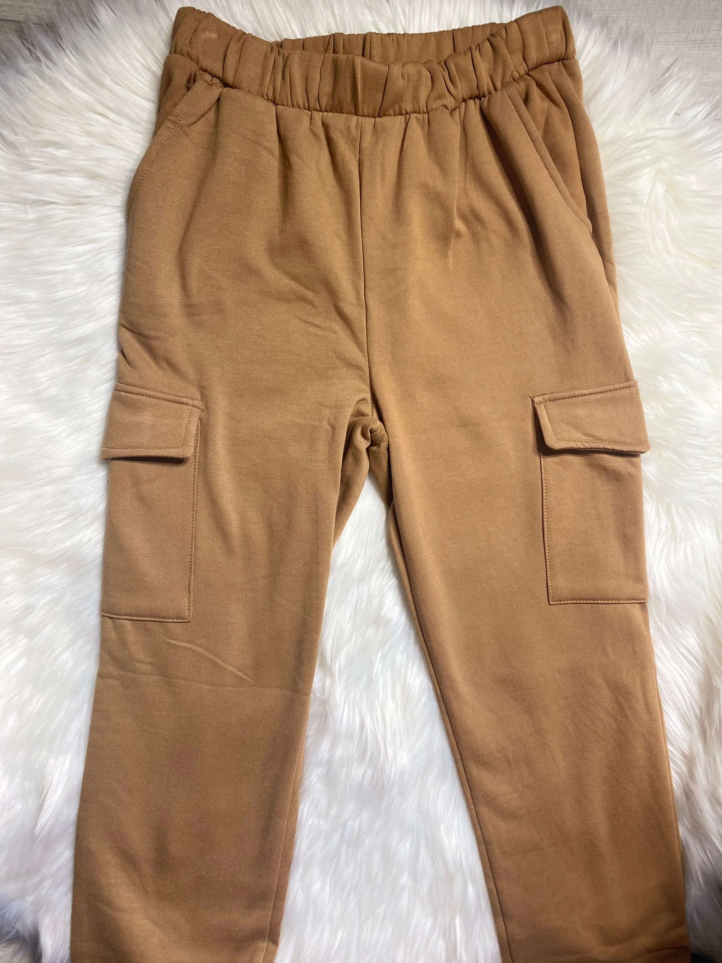 Dark Camel Cargo Jogger