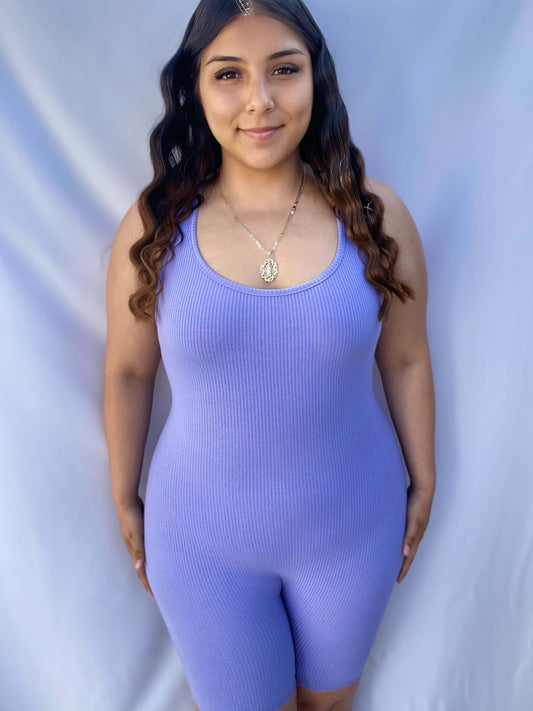 Luna Romper - Purple