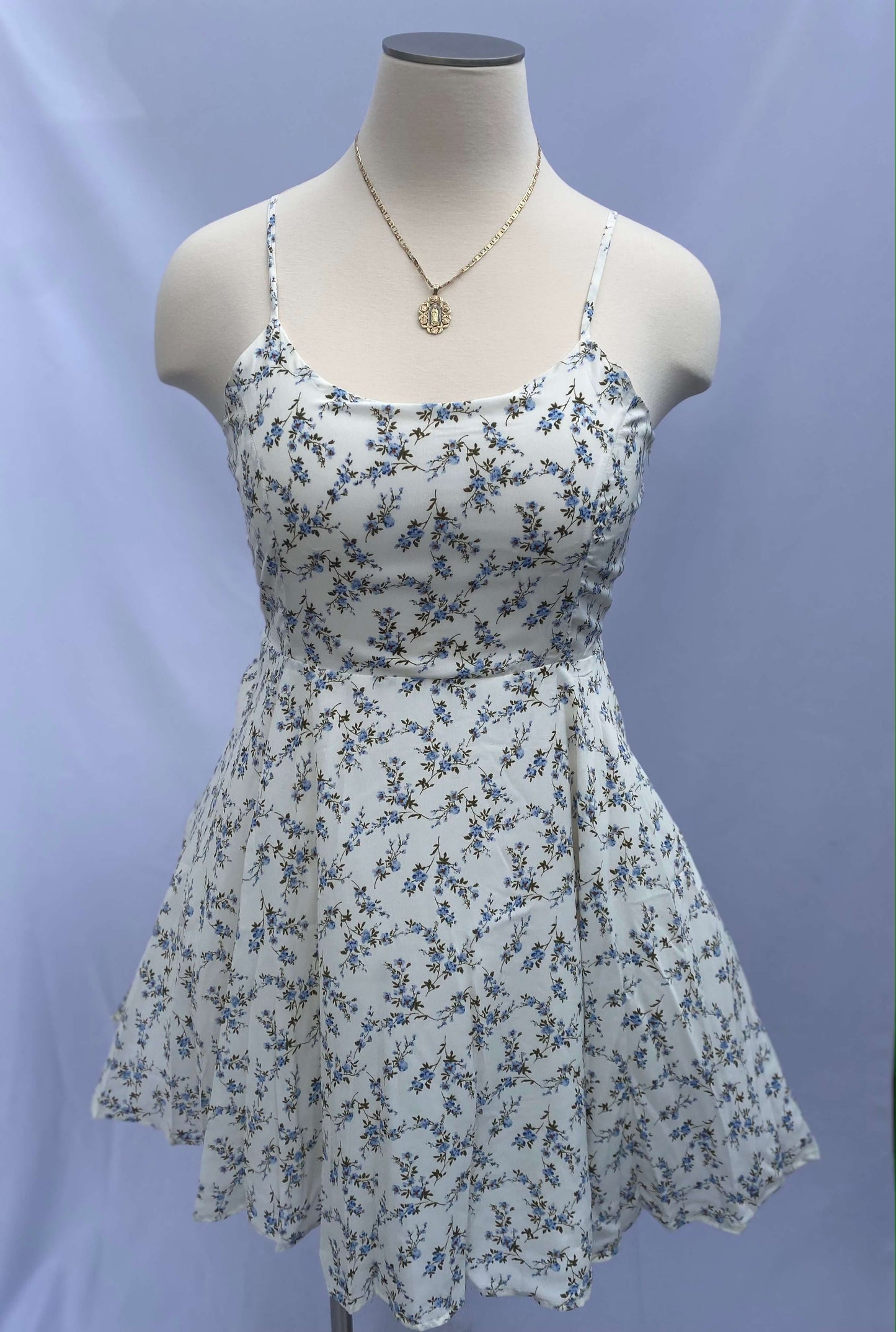 Amy Floral Dress - Ivory