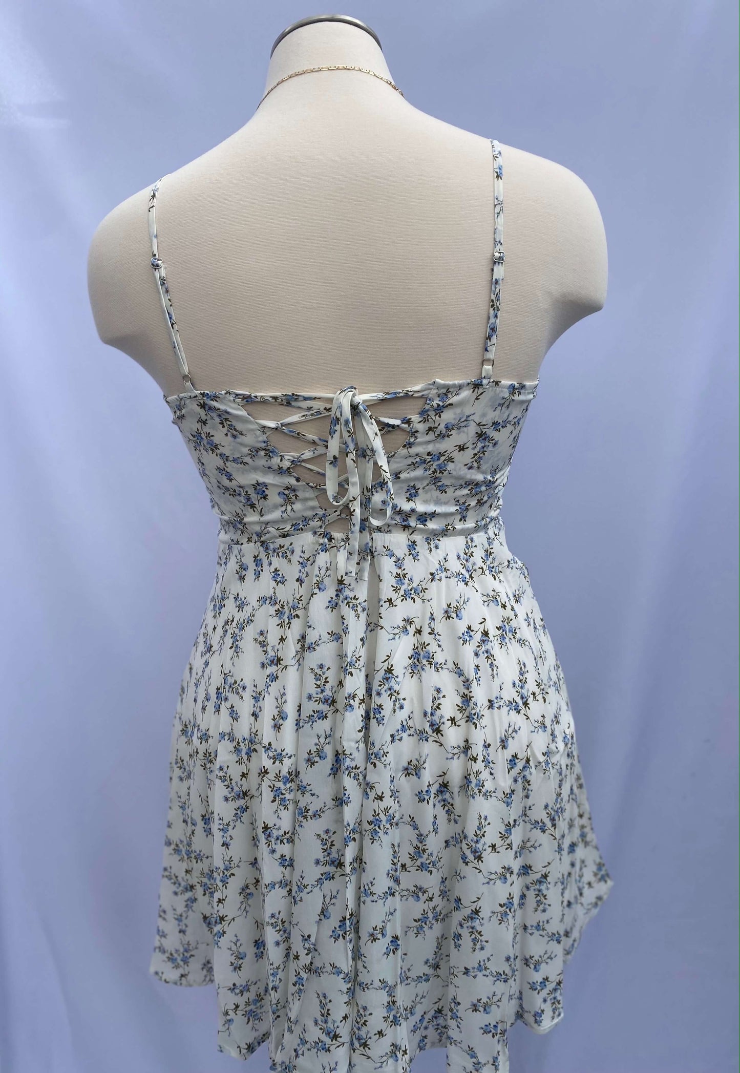 Amy Floral Dress - Ivory