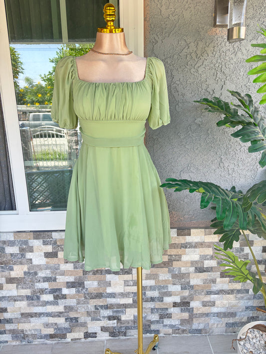 Ana Dress - Sage