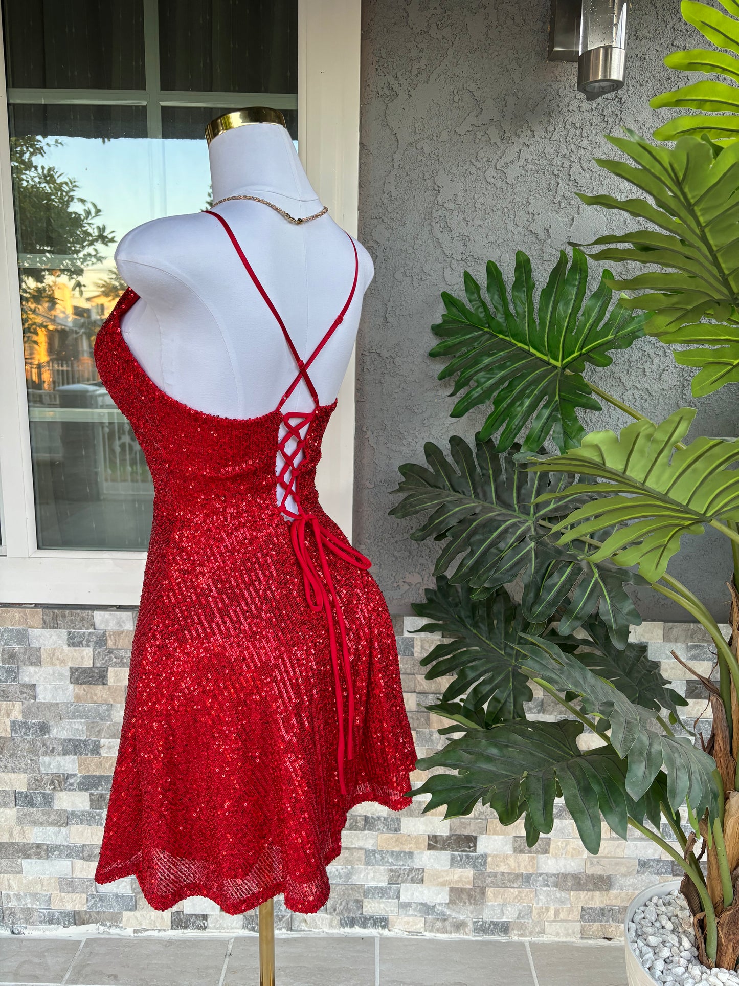 Anahi Dress - Red