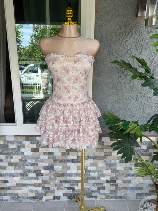 Ava Dress - Pink