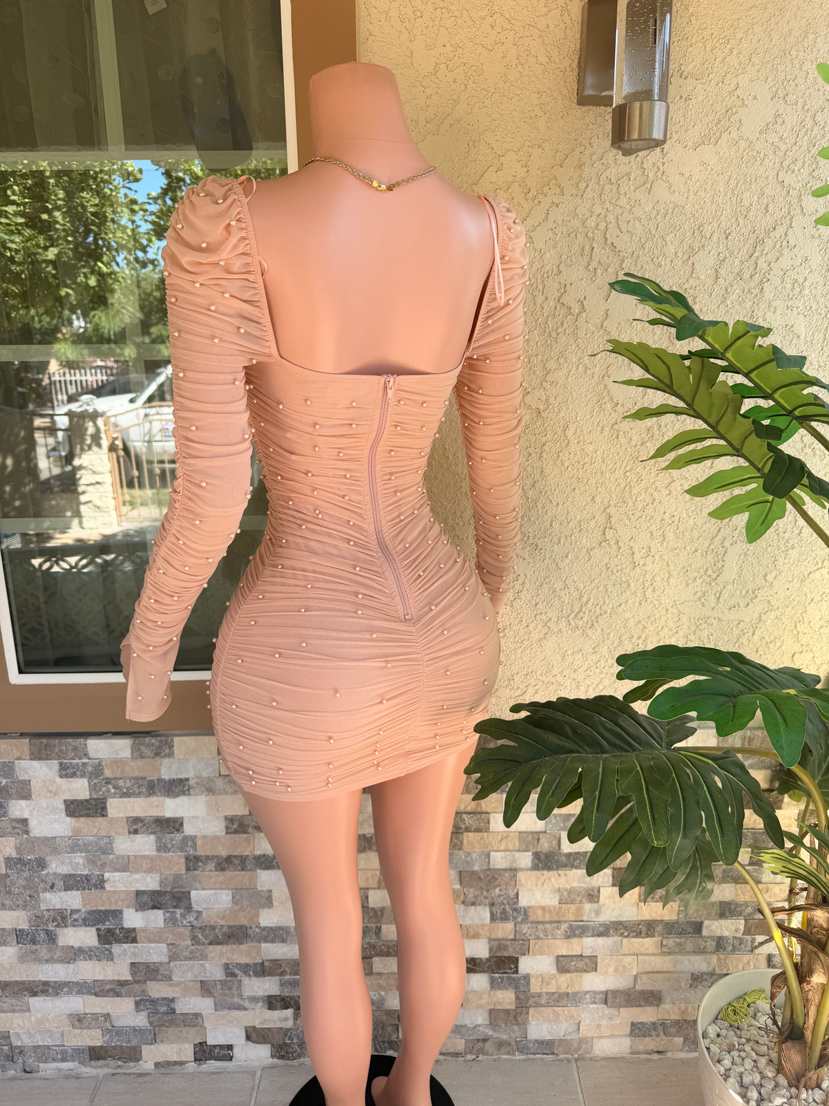 Cassidy Dress - Pale Pink