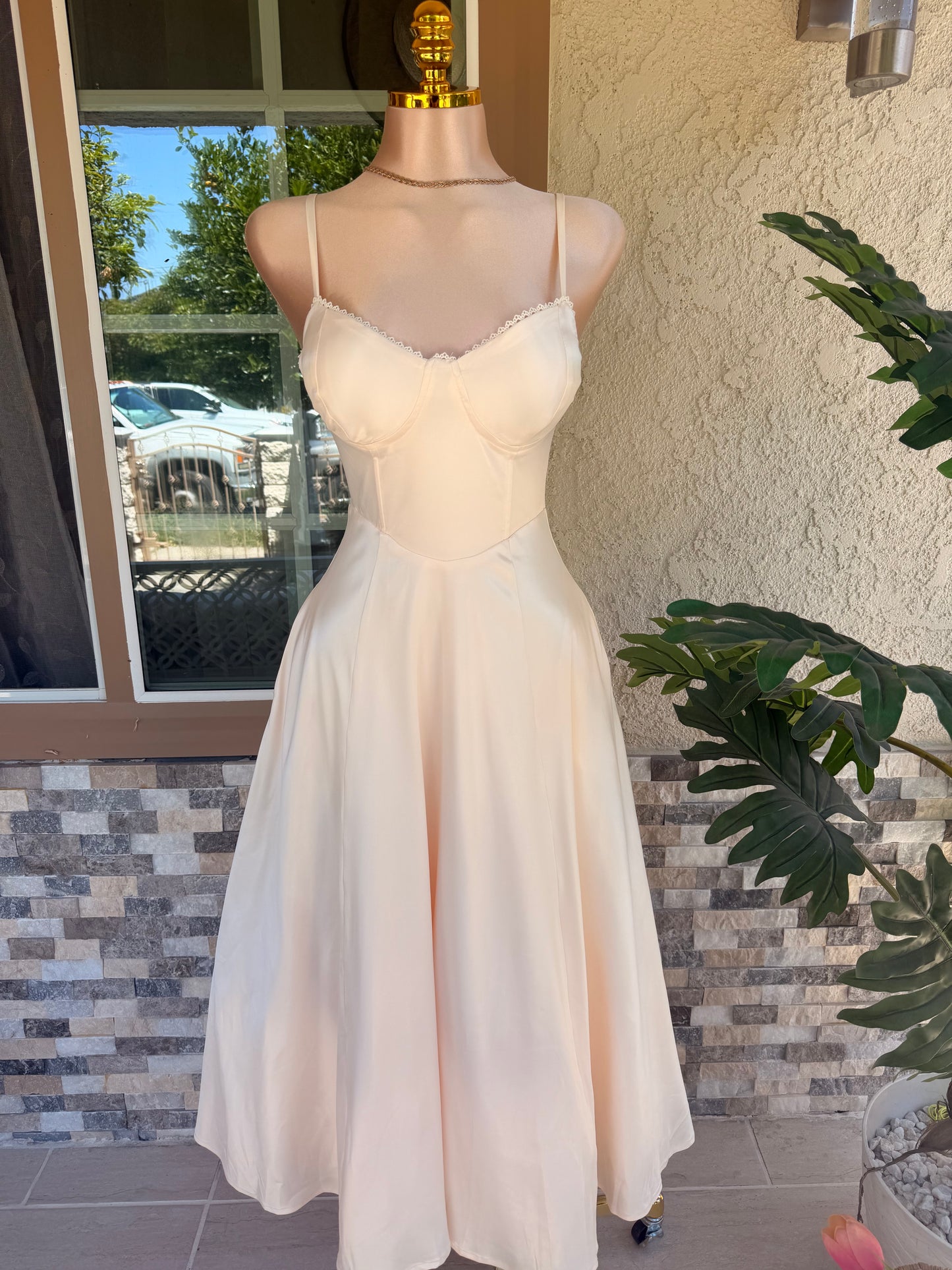 Lucia Dress - Cream