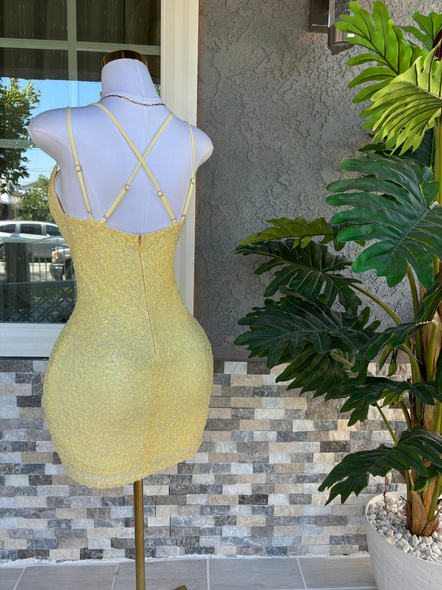 Kimberly Dress - Yellow