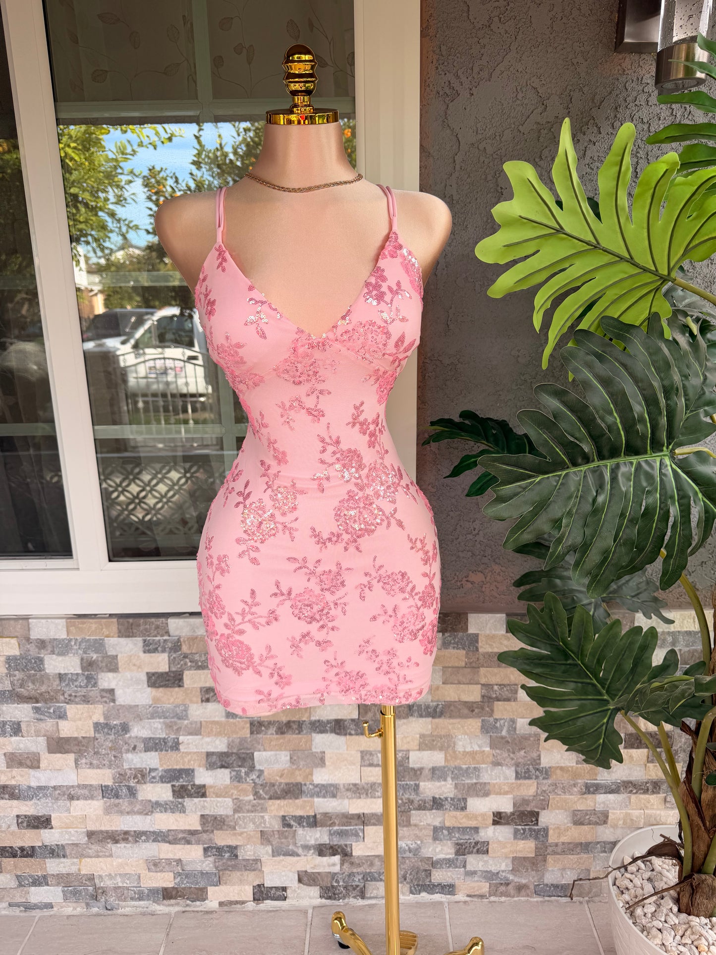 Ashley Dress - Pink