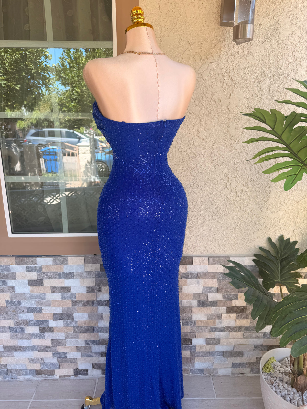 Genesis Dress - Royal Blue