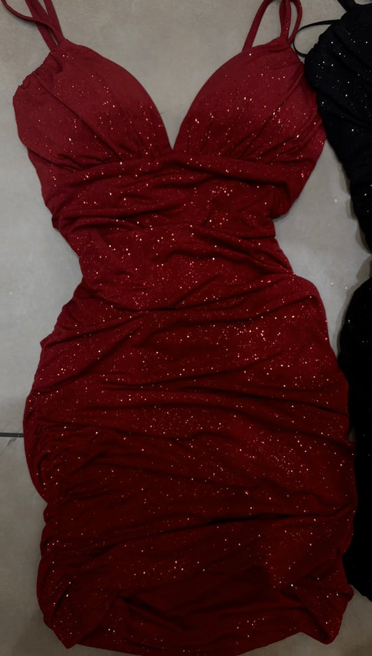 Ximena Dress - Red