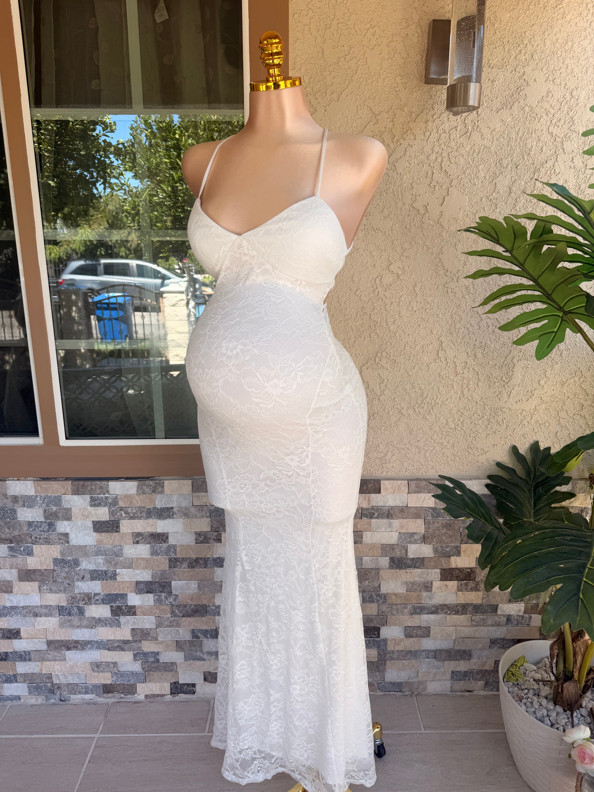 Melody Dress - White