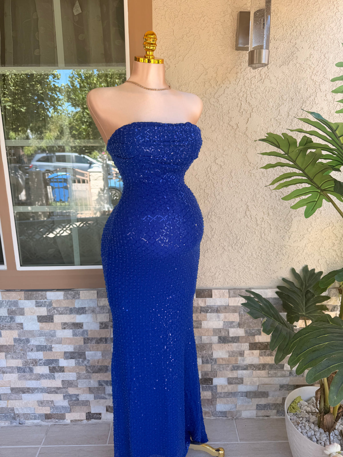 Genesis Dress - Royal Blue