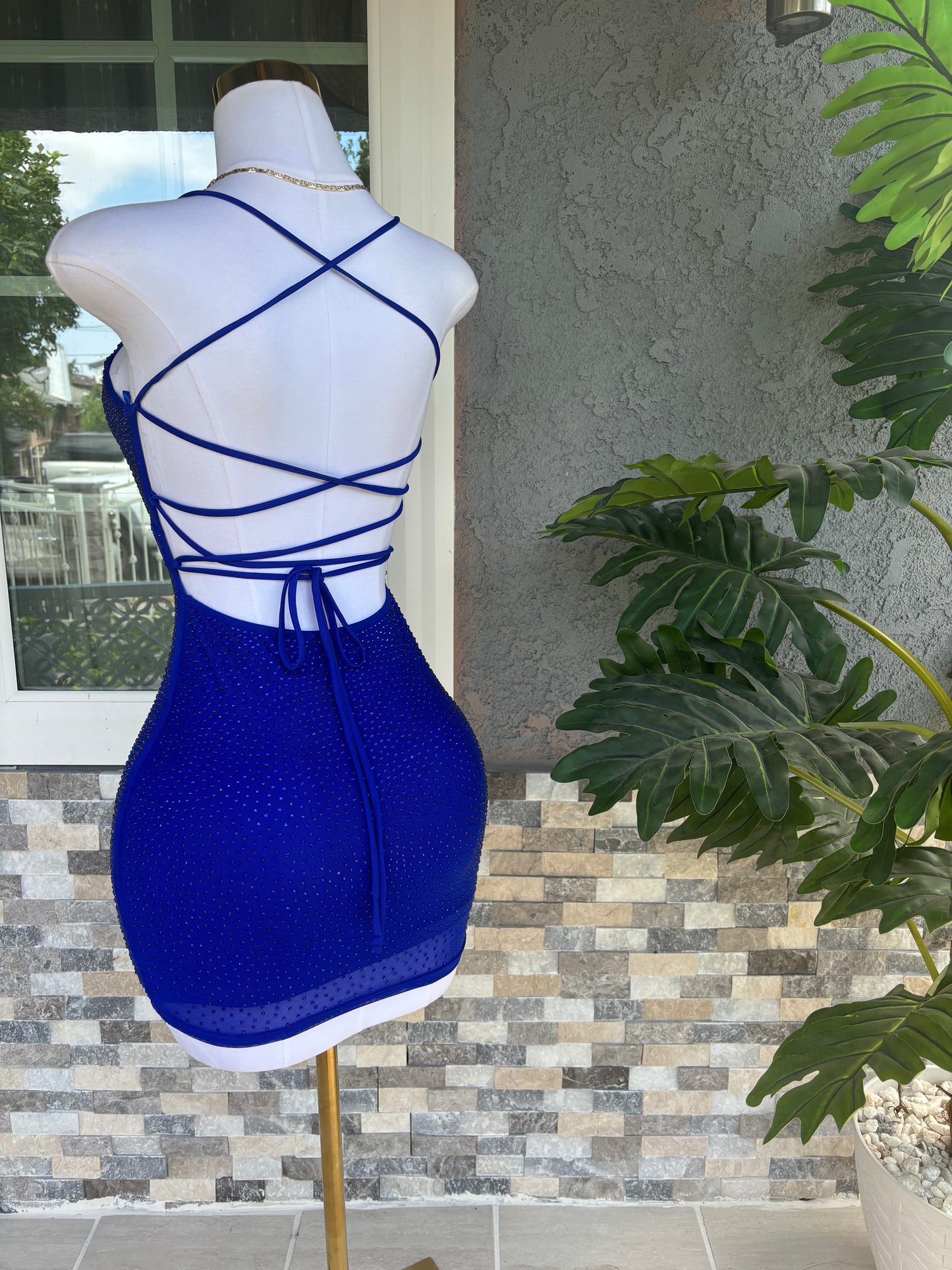 Valeria Dress - Royal Blue