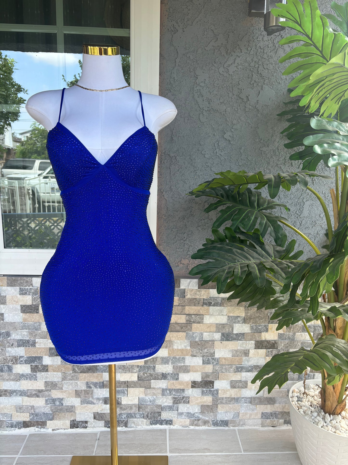 Valeria Dress - Royal Blue