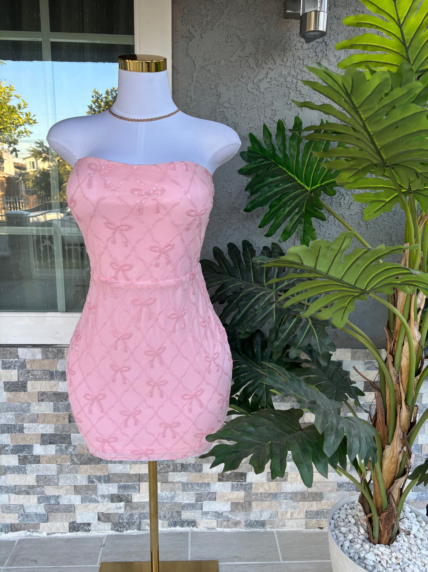 Pink Coquette Dress