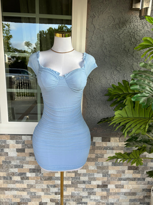 Bella Dress -  Baby Blue