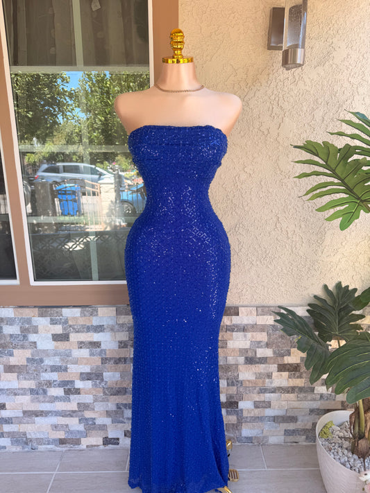 Genesis Dress - Royal Blue