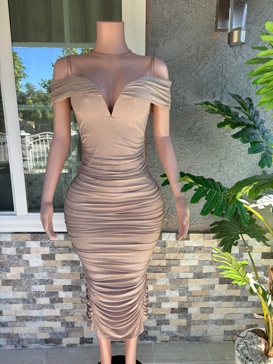 Lupita Dress - Beige
