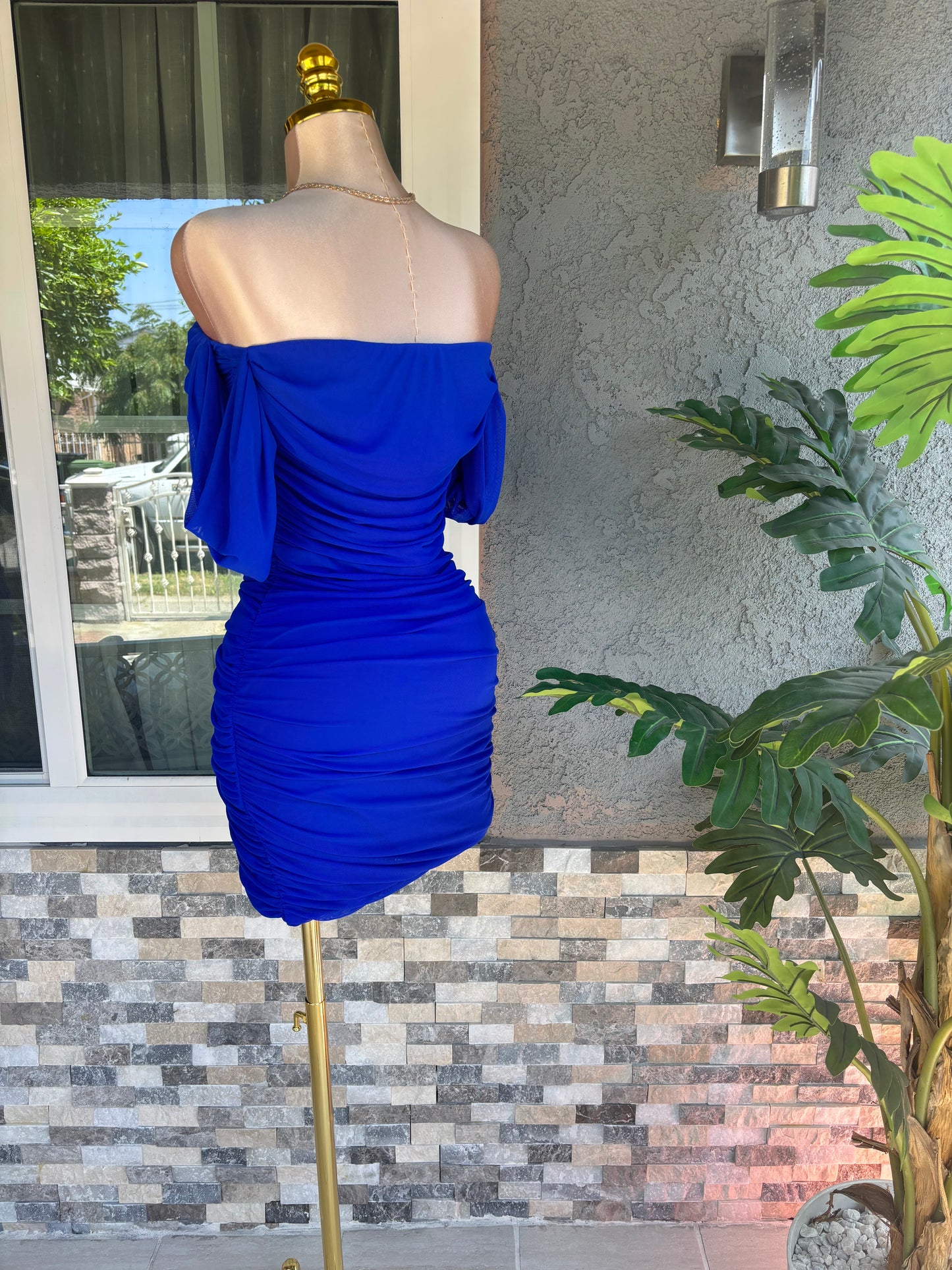 Maleny Mini Dress - Royal Blue