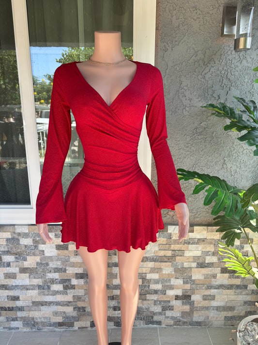 Lily Dress - Red