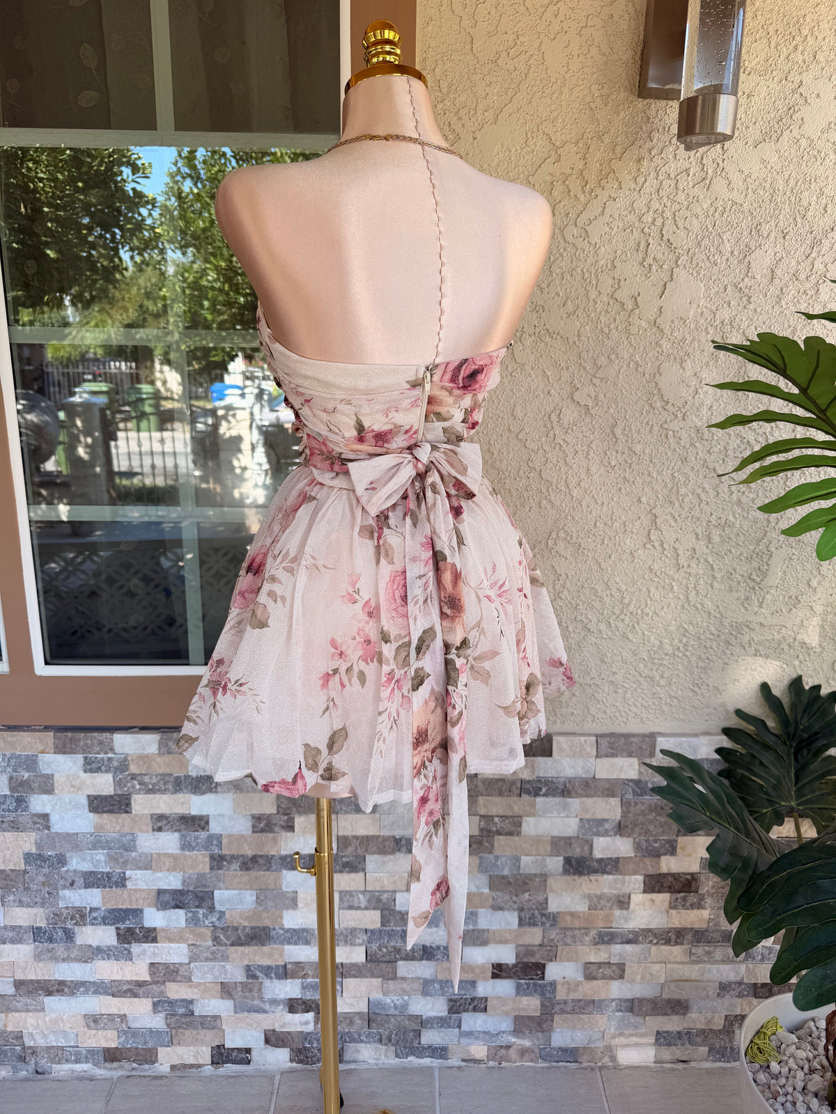 Rose Floral Dress