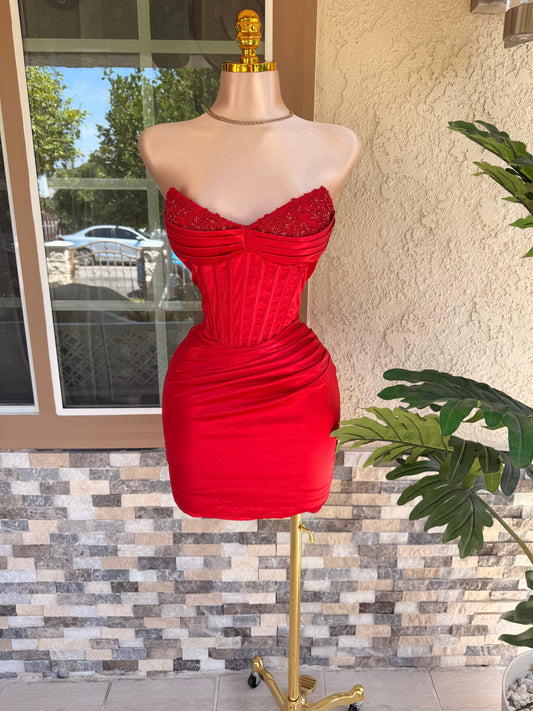 Kate Dress - Red