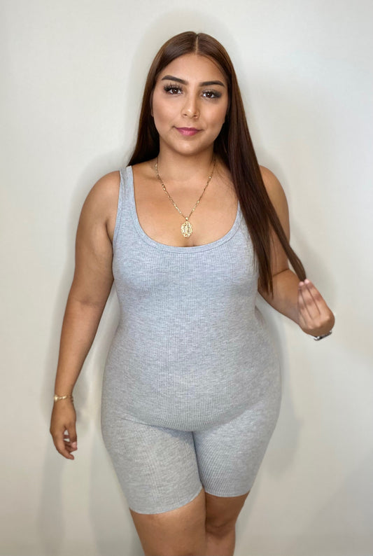 Luna Romper - Grey