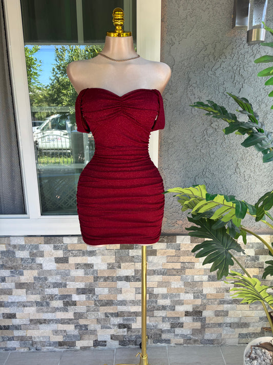 Marisol Dress - Red