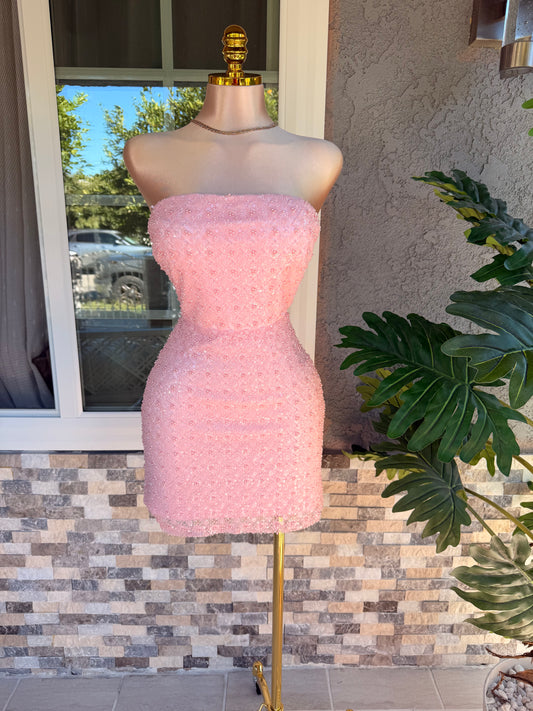 Angela Dress - Pink