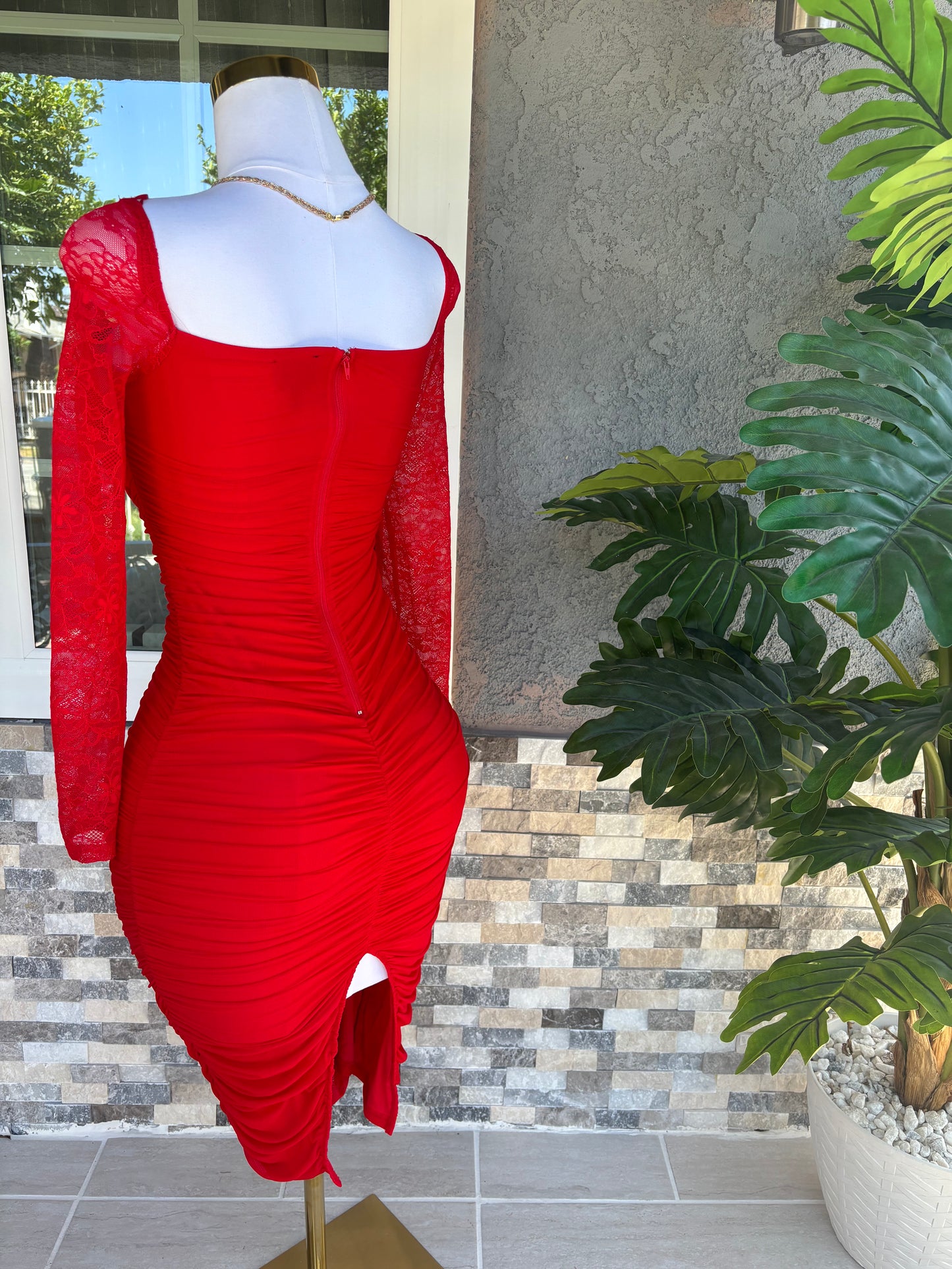 Cynthia Dress - Red